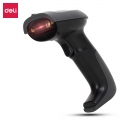 得力（deli）14880 一维码扫描枪扫码枪商品条码枪有线USB即插即用(黑色)