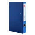 得力（deli） 5454 双夹文件夹 A4纸板 文件夹 4.5CM 单个价办公用品蓝色
