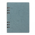 申士（SHEN SHI）A5/25K镂空活页商务记事本 办公笔记本 日记本浅蓝色j0425