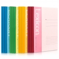 得力(deli)12本A5/30张无线装订软抄本笔记本子办公文具记事本7650