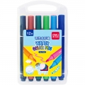 得力（deli）7062 绚丽多彩12色水彩笔绘画笔 盒装