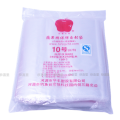 苹果牌10号 340*240mm加厚透明自封袋（QS认证）小号保鲜收纳食品密封袋塑料PE大包装袋 台资企业（规格可选）  100只/包 苹果牌