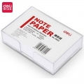 得力7602(deli)147×101mm带盒便签纸/便条纸/便签本办公用品