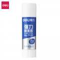 得力7122(deli)21g强粘性PVP材质固体胶水/胶棒 无甲醛配方 强力持久 单只装 办公用品