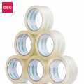 得力(deli)33192高品质高透明封箱胶带打包胶带 45mm*60m*50um 6卷/筒 办公用品