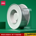 得力33605 (deli)30mm*1.5m纳米强力无痕魔力胶带 随手贴 透明家用车用双面胶 可重复使用