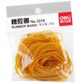 得力（deli）3218 橡皮筋 橡胶圈 乳胶圈 牛皮筋 30克 办公用品 1包