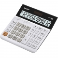 卡西欧（CASIO）DH-12-WE 中型 12位 双电源 超宽计算器 白色 专业计算系列